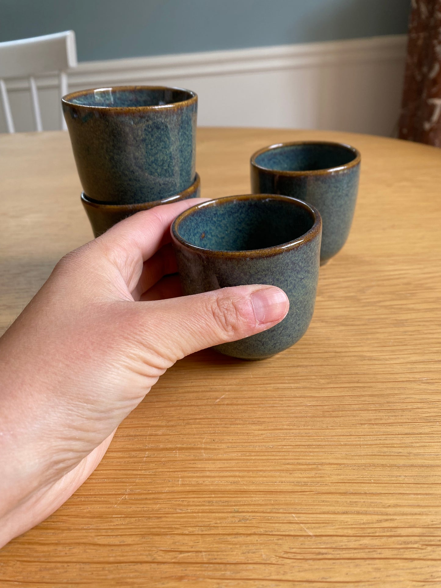 Set de 4 TASSES à CAFÉ