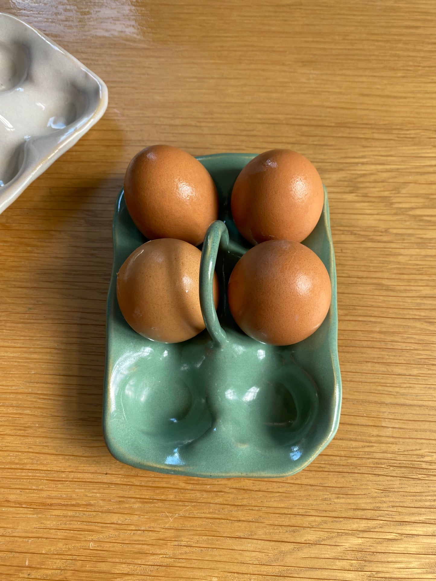 PORTE OEUF vert - 6 oeufs