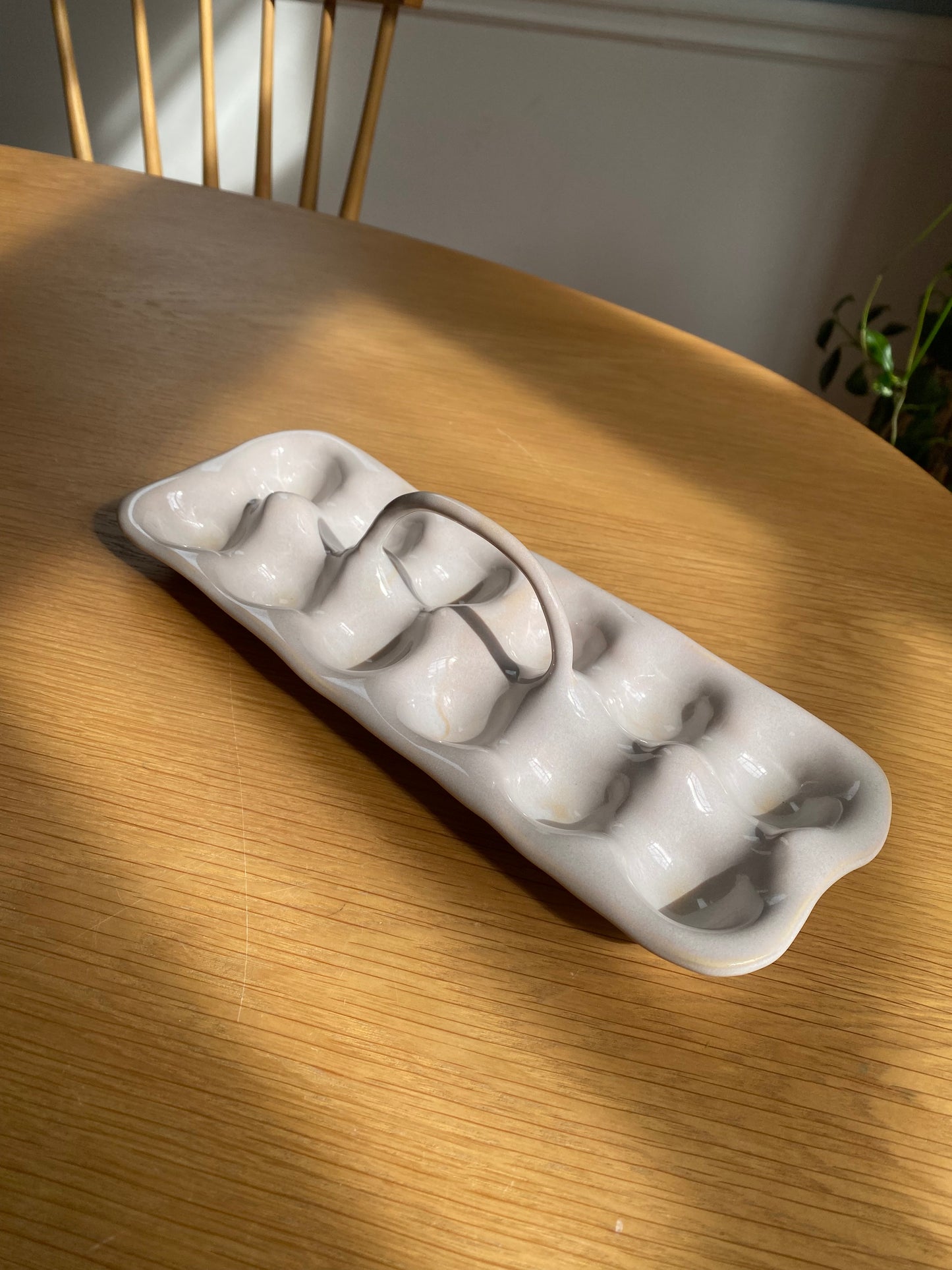 PORTE OEUF rose sable - 12 oeufs