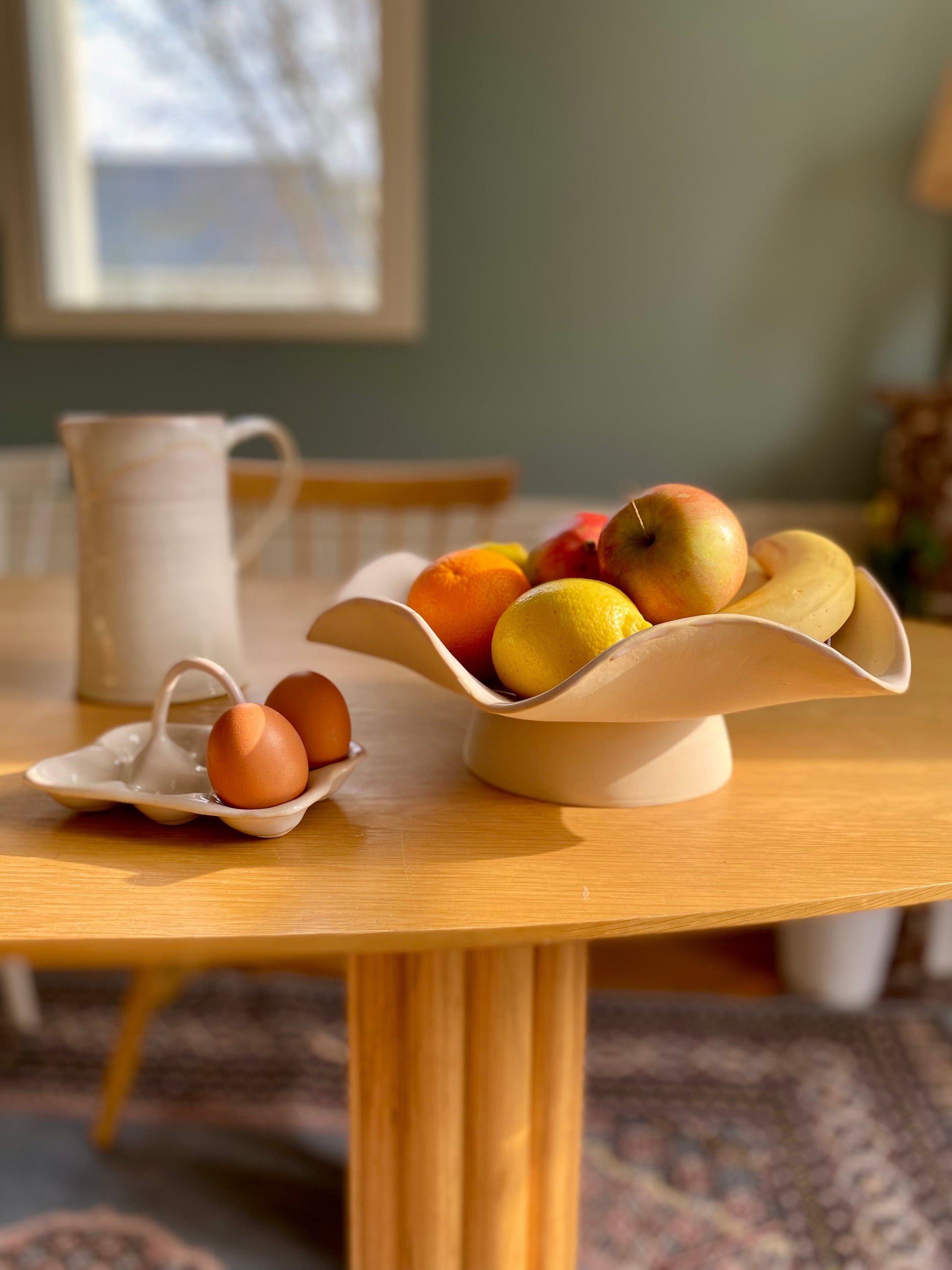 corbeille a fruits ceramique artisanale