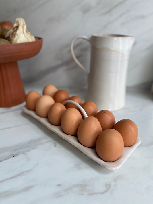 porte oeufs 12 ceramique fait main