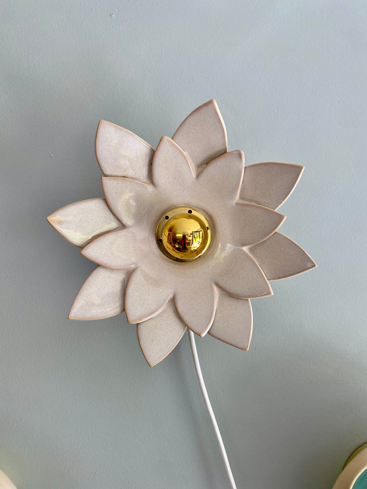 Applique DALHIA - Rose Sable