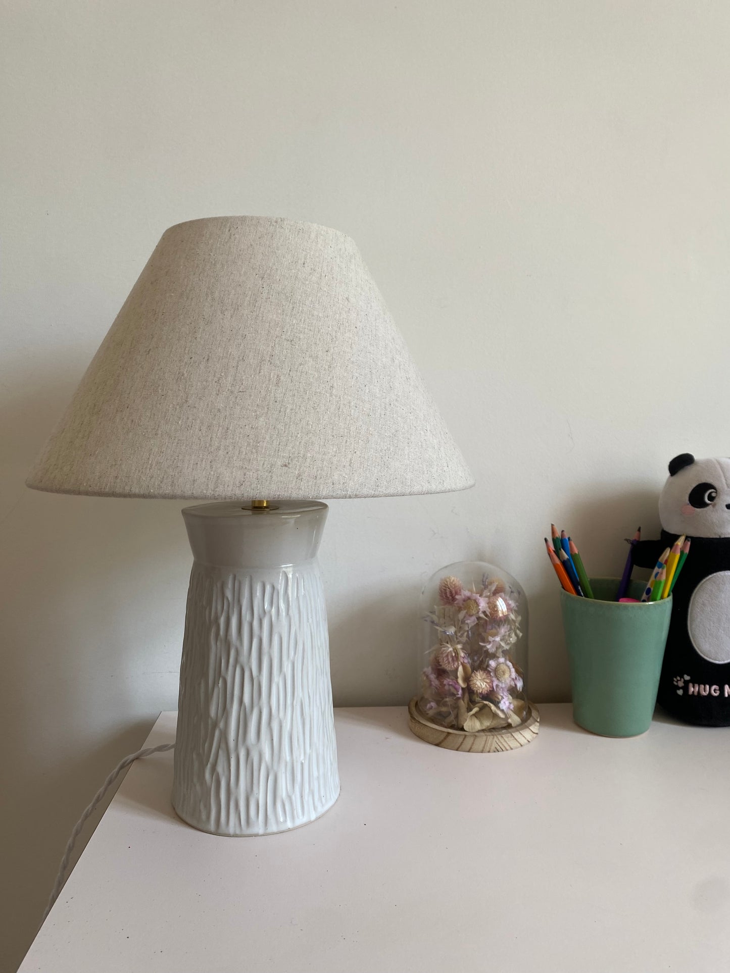 LAMPE à poser AMAYA - Blanc