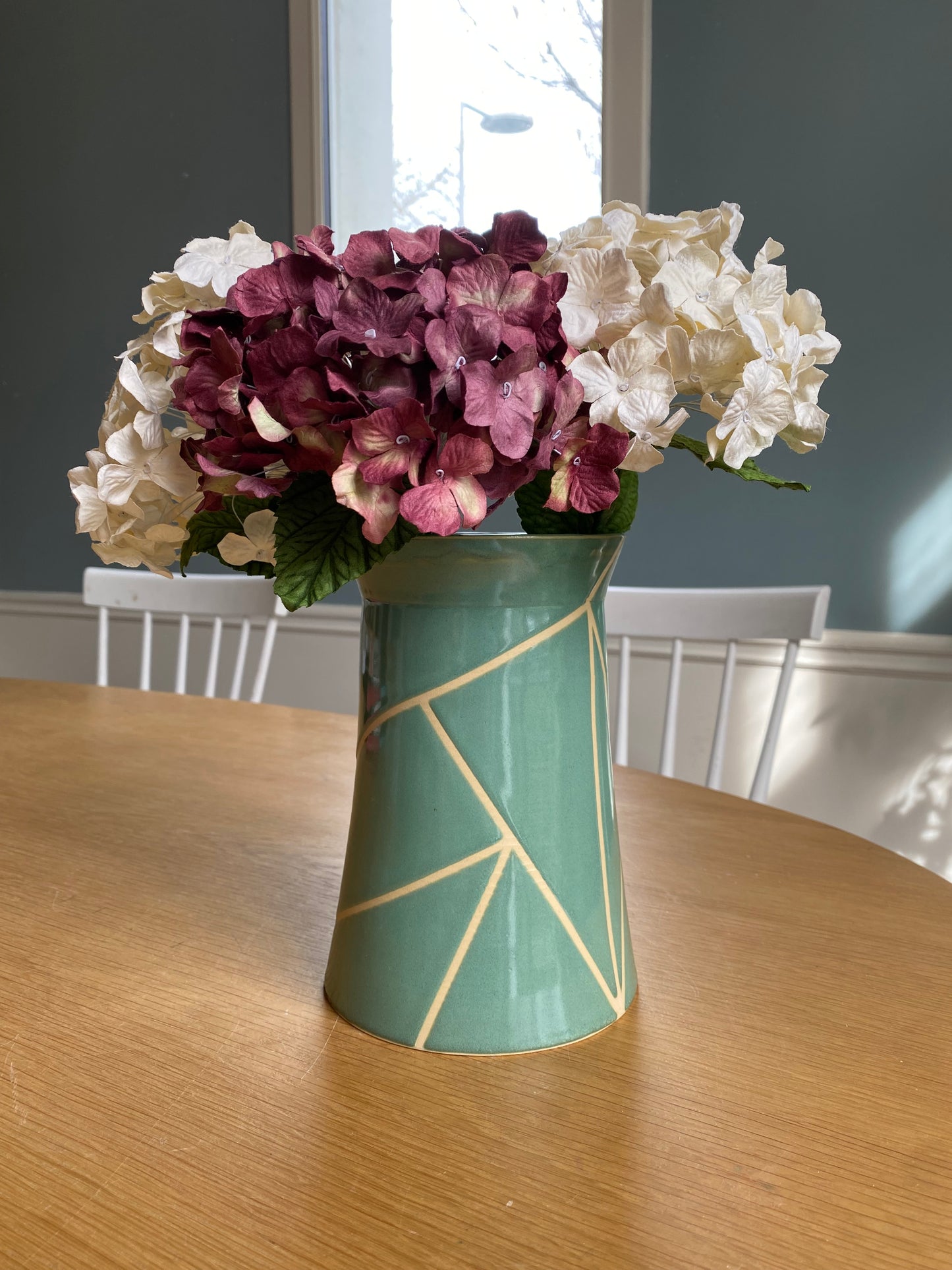 vase vert ceramique fait main artisanal made in france cactus